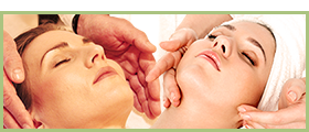 photo of reiki and facial treatments